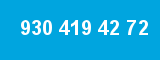 930 419 42 72 930 419 42 72